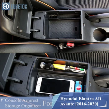 

Center Console Organizer Tray For Hyundai Elantra AD Armrest Storage Glove Box For Hyundai Avante 2016 2017 2018 2019 2020