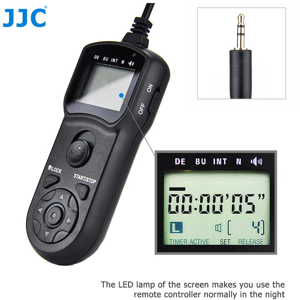 Jjc Rr100 Intervalometer Timer Remote Shutter Release For Fuji