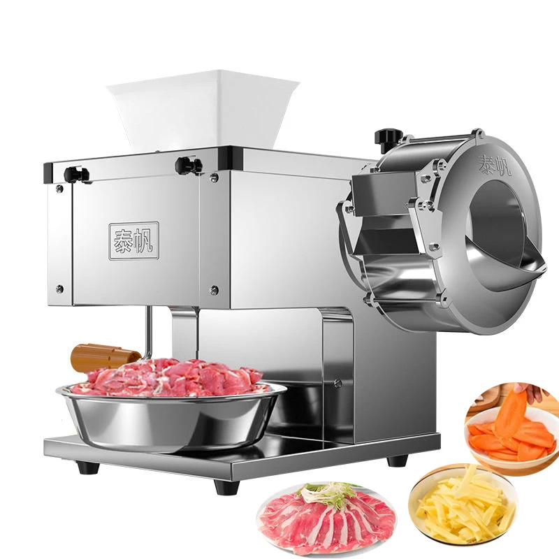 Commerce Meat Vegetable Cutter Machine Electric Multifunction Stainless  Steel Shred Knife Food Slicer From Lewiao0, $266.34