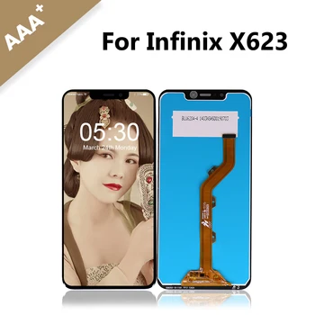 

10pc/lot for Infinix Hot 6X X623 LCD Display Touch Screen Digitizer Assembly X623 Display 6.2" Replacement Free Shipping DHL EMS