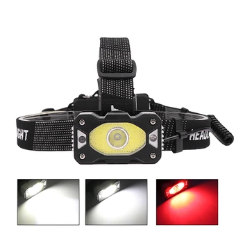 

Motion Sensor Headlight Rechargeable Hunting Headlamp XPG COB LED Headlight USB Head Lamp Torch Lanterna 40NOV28