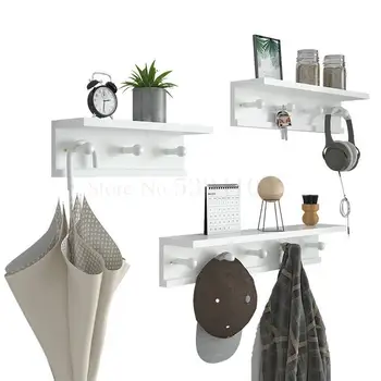 

Hook Wall Hanging Clothes Hook Clothes Hat Rack Creative Wall Hanging Clothes Rack Porch Storage Rack Clothes Hanging Wall Hangi