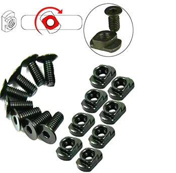 

Set of 8 Scews Hunting Rilfe M-LOK Mlok Rail T Nut Replacement 8 Screws Set of Screws Hunting Rifle Handguard