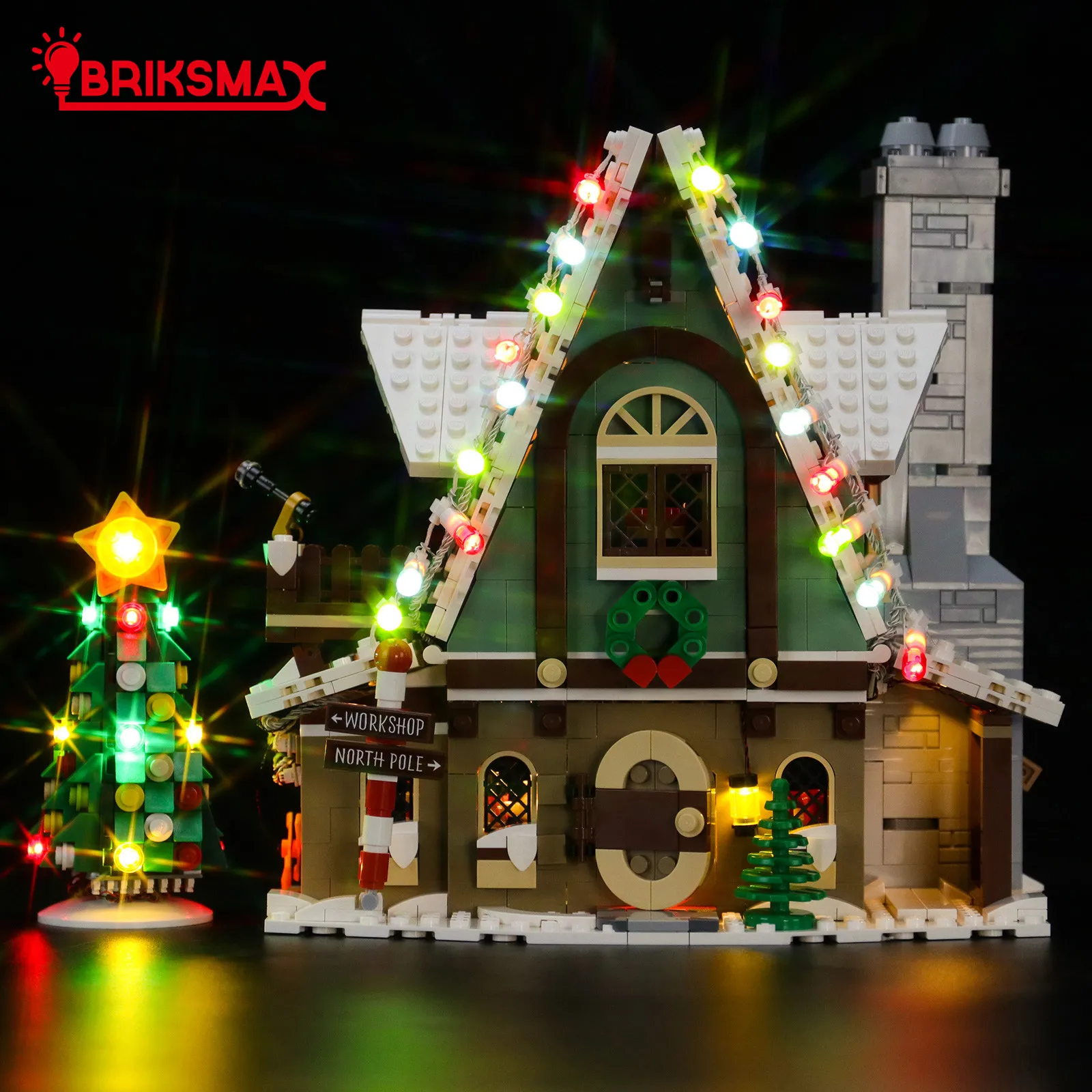 Briksmax Kit Luci A Led Per Elf Club House 10275, Nessun Modello Di Blocchi