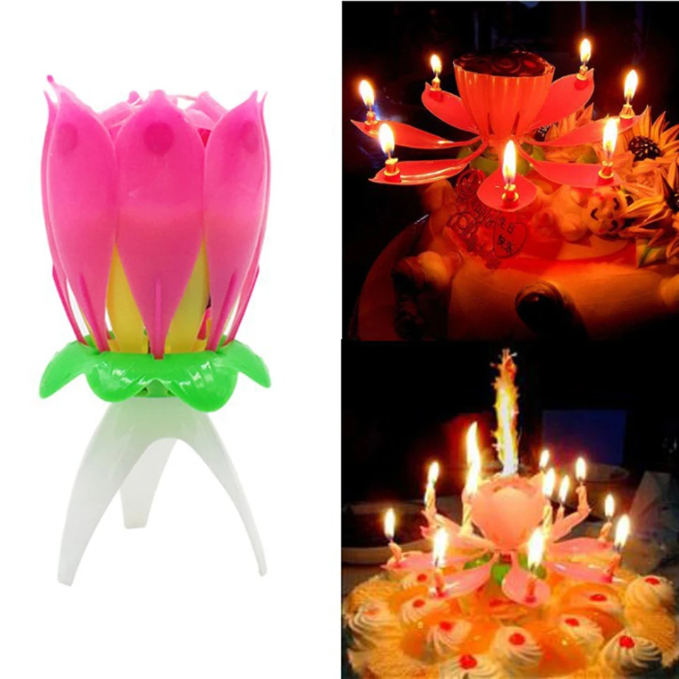 Music Birthday Cake Candles (12)