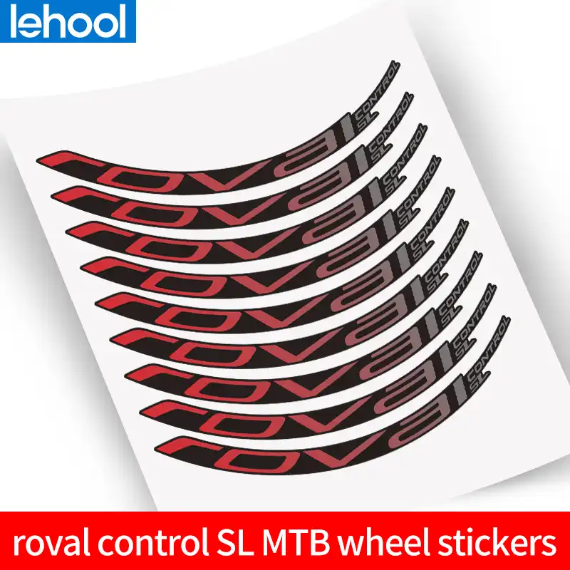 ROVAL mountain bike wheel rim stickers decals roval MTB bicycle rims