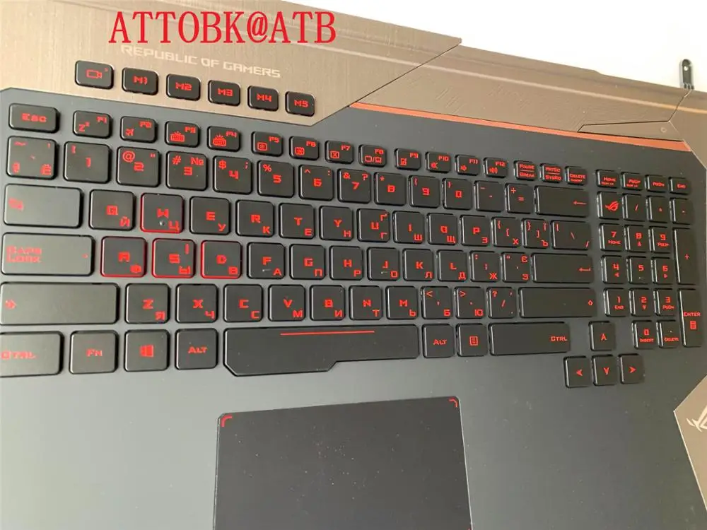 RU мкА Клавиатура для ноутбука ASUS ROG G752 G752V G752VL G752VM G752VS G752VT G752VY GFX72V GFX72 VS6700 с клавиатурой с подсветкой