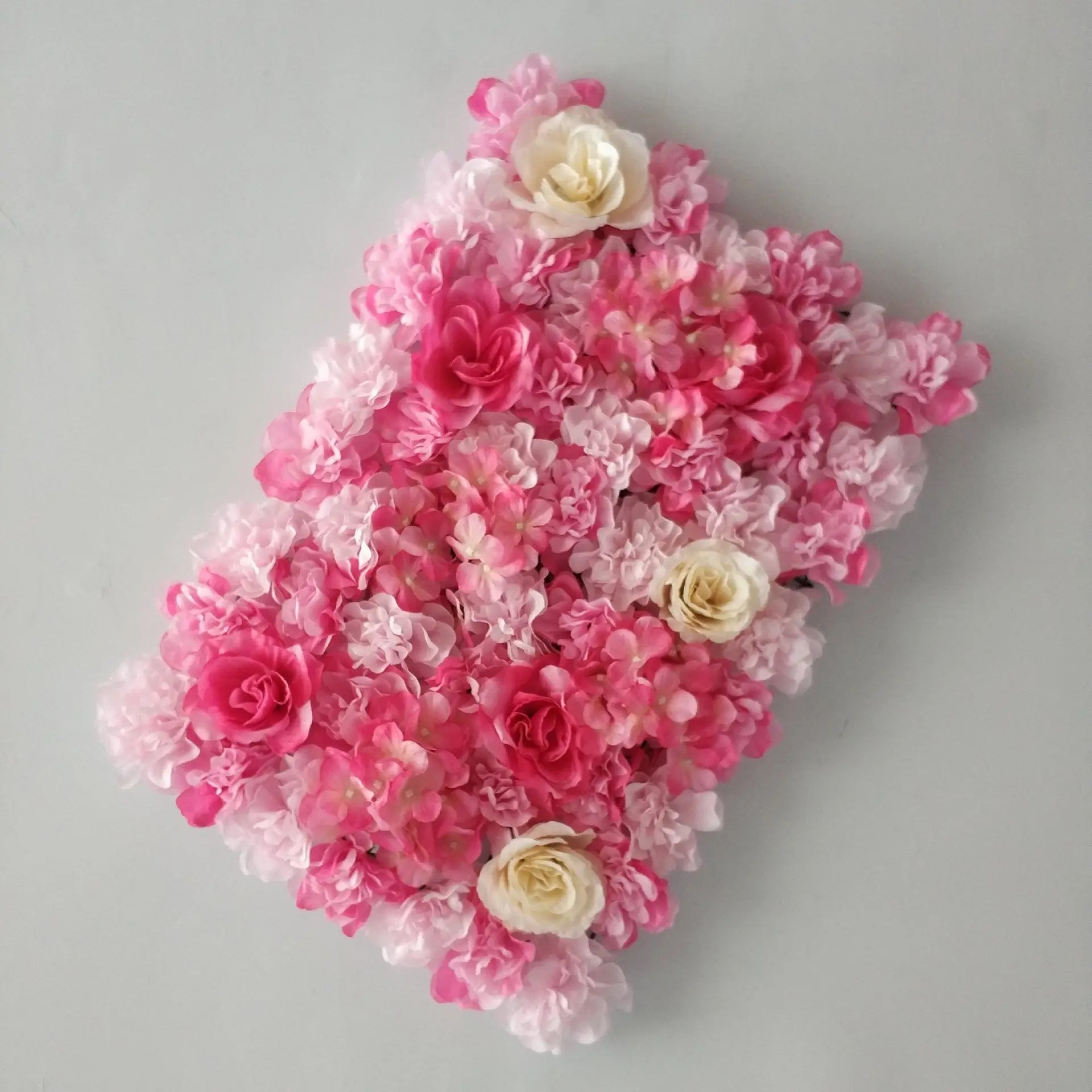 Silk Artificial Flower Wall Panels Handmade Decor Wedding Baby Shower Birthday Party  Shop Backdrop Flower Backdrops Decoration