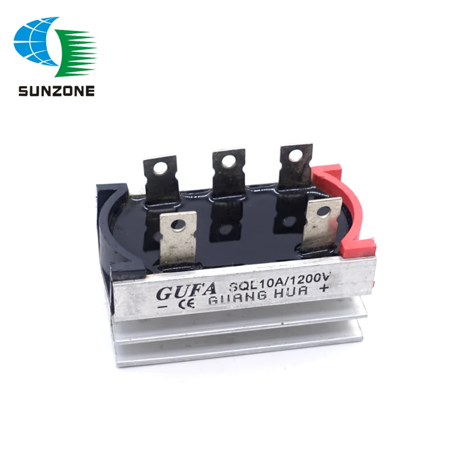 

10amp Generator Rectifier SQL10A 1200V Diode Bridge Rectifier Kit For Generator 10A Iron Pin Power Diode Rectifier
