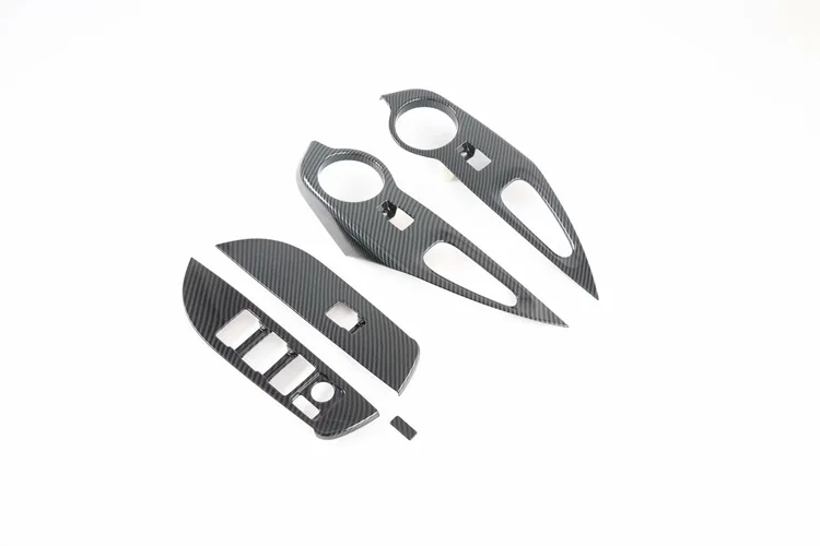 Car Interior Window Lift Panel Porta Bracciolo Copertura Decal Trim Sticker Abs Adatto Per Toyota Corolla Cross 2020 Car Styling