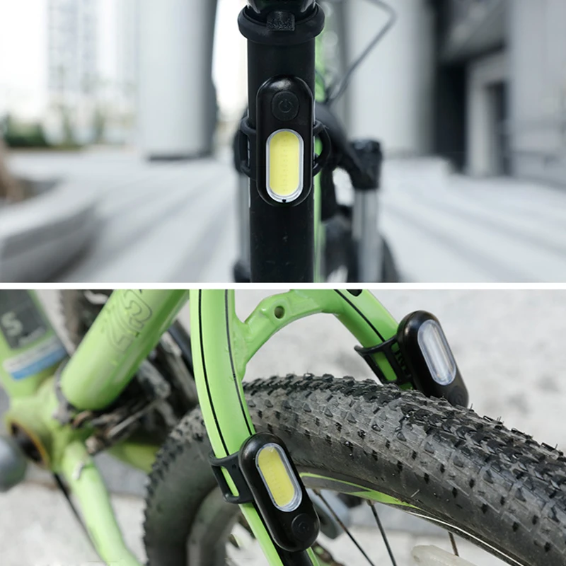 Led Bike Light Rear USB Rechargeable Red White Blue Bicycle Lights Cycling Accessories Lamp Warning Tail Light For Bicycles Bike