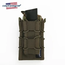 Emerson gear Emerson двухэтажный подсумок Molle с открытым верхом винтовка пистолет маг легкий доступ Охота страйкбол военная армейская Экипировка