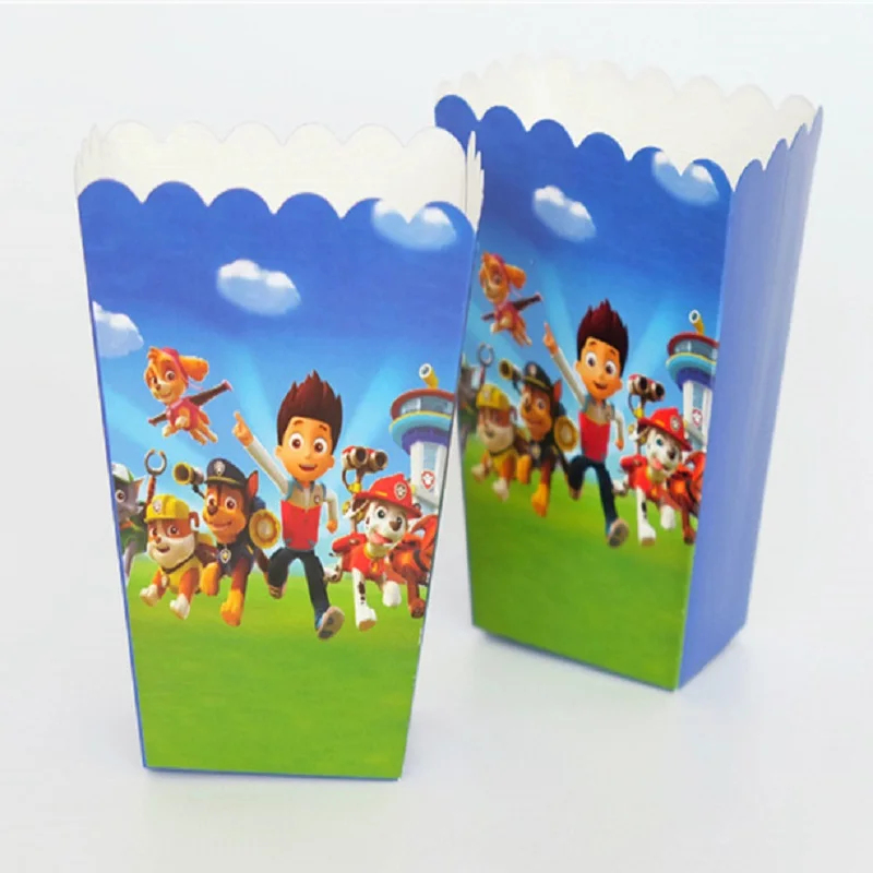 Набор игрушек Paw patrol, фигурки pow patrol, игрушки Patrulla Canina Juguetes patrol paw, вечерние украшения на день рождения, подарки - Цвет: 6pcs