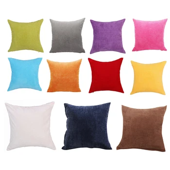 

Corn Kernels Wick Cotton Square Home Decor Throw Sofa Car Cushion Cover Pillow Case 60*60cm Grey