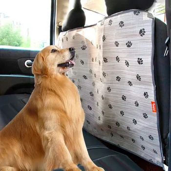 

Car Pet Barrier Mesh Dog Anti-collision Safety Travel Isolation Net For Car Home Vehicle Van Back Seat Pet Protect 73*106cm