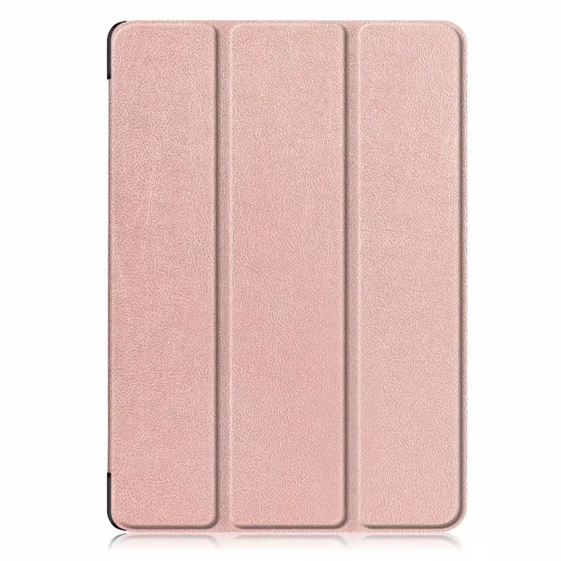 Rose Gold Чехол для iPad 10,2, чехол с держателем для карандашей, передняя часть из искусственной кожи+ мягкое защитное покрытие из ТПУ для iPad 7th Generation - Цвет: Rose Gold