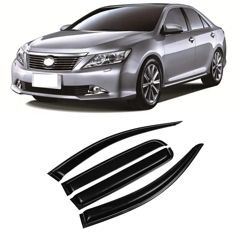 Car Window Visor For Toyota Camry Sedan 2007 2008 2009 2010 2011 Door Sun Rain Deflector Guard