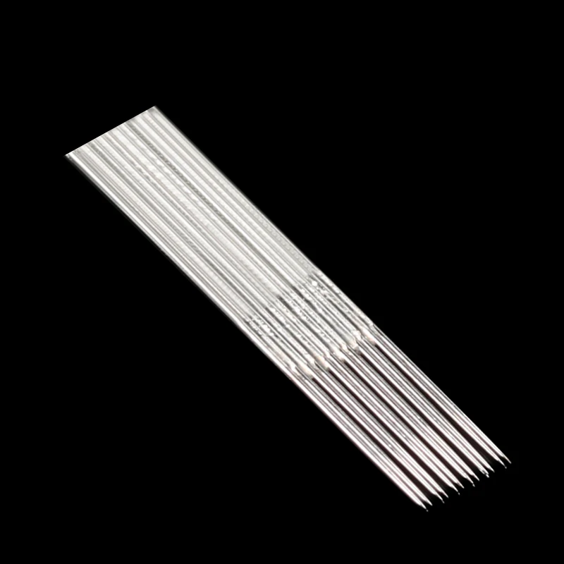 Newest deisgn 500pcs permanent makeup microblading blades fog eyebrow needle 6X3RL manual needles for fog eyebrow 18needles