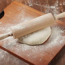 Деревянный ролик для теста скалка для выпечки печенья лапша Для Выпечки Пиццы глина Паста Печенье клецки кухня нержавеющая сталь