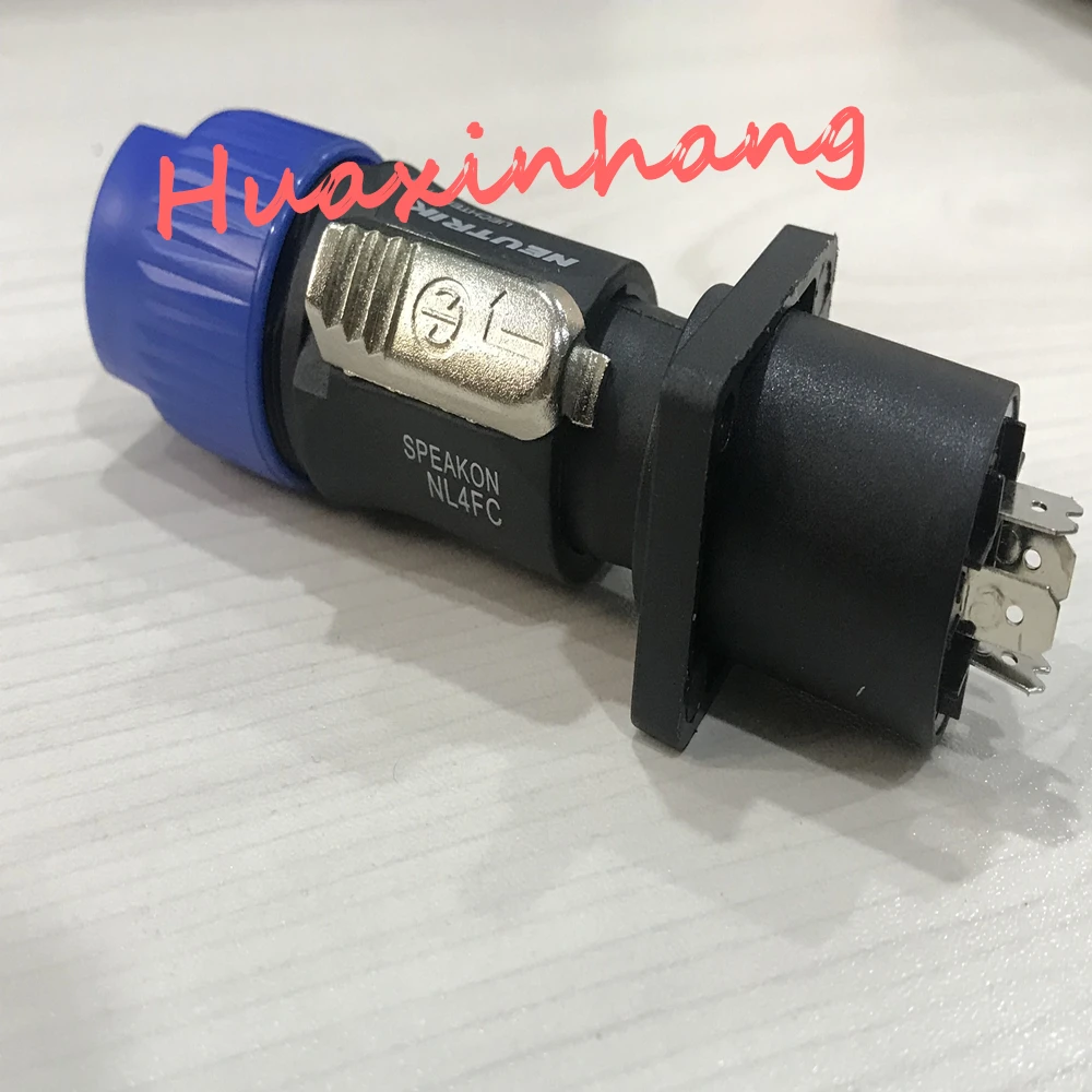 10 шт./набор 4Pin Speakon NL4FC штекер + женский Панель крепление 4-полюсный автоматический