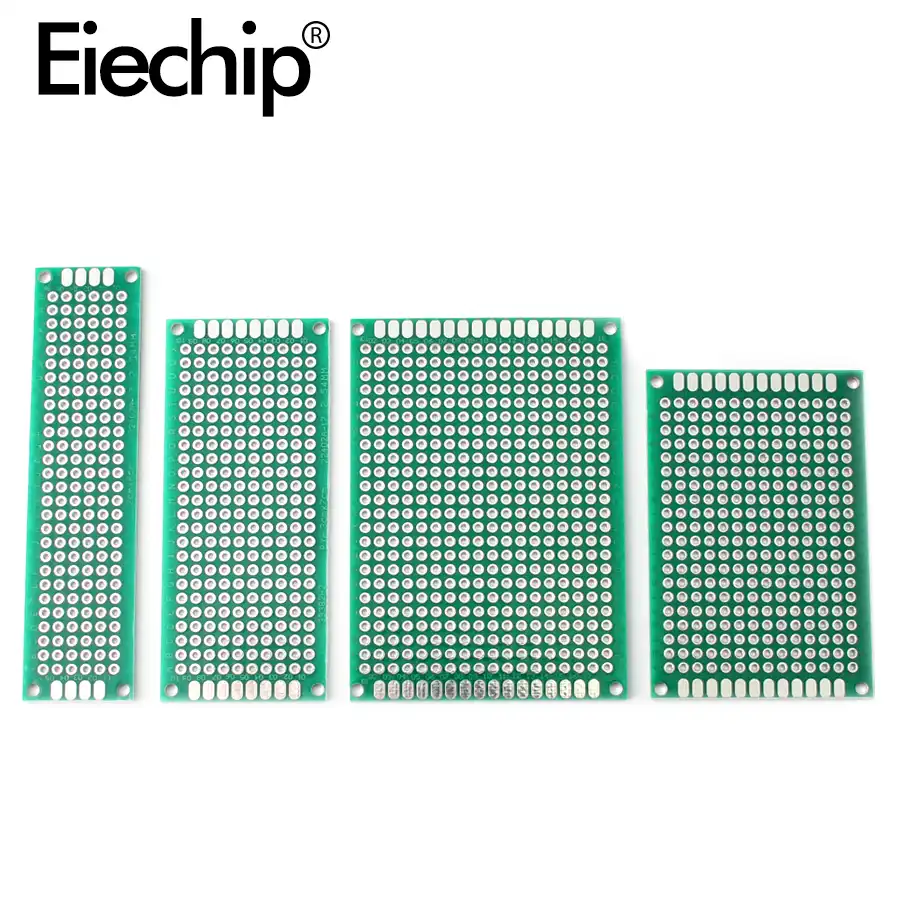 4Pcs 5x7 4x6 3x7 2x8cm Double-Side PCB Board Prototype Kit for DIY Soldering