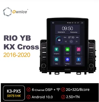 

Ownice Android 10.0 Car Radio for Kia RIO YB KX Cross 2016 - 2020 GPS 2 Din Auto Audio System Stereo Player 4G LTE Tesla Style