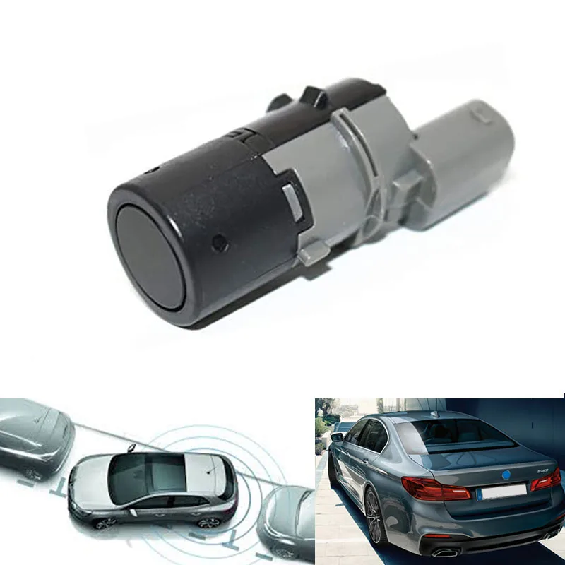 Parking Sensor Kit 4PCS Car Parktronic PDC Parking Sensor For BMW X3 X5 E39 E53 E60 E61 E63 E65 E83 Reverse Backup Parking Assistance