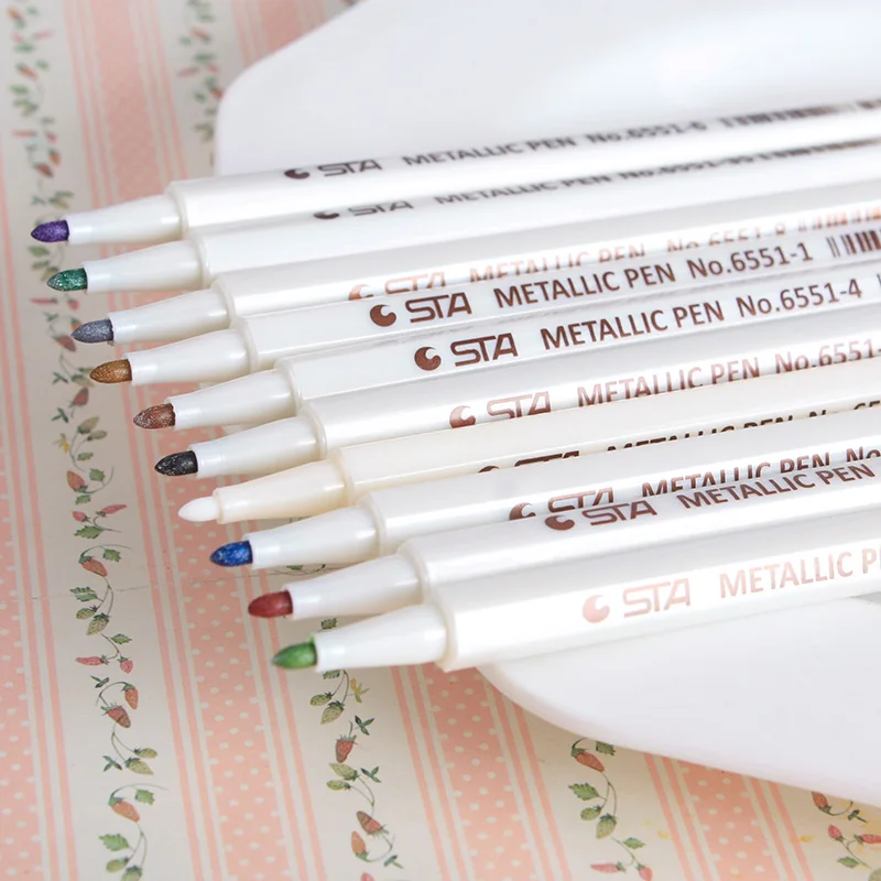 

5pcs/lot Futurecolor Write Brush Pen Colored Marker Pens Set For Calligraphy Drawing Gift Korean Stationery Art Supplies D10