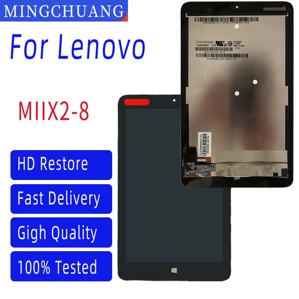 8-дюймовый дисплей для Lenovo Miix2 8 MIIX2-8 ЖК-дисплей матричный сенсорный экран