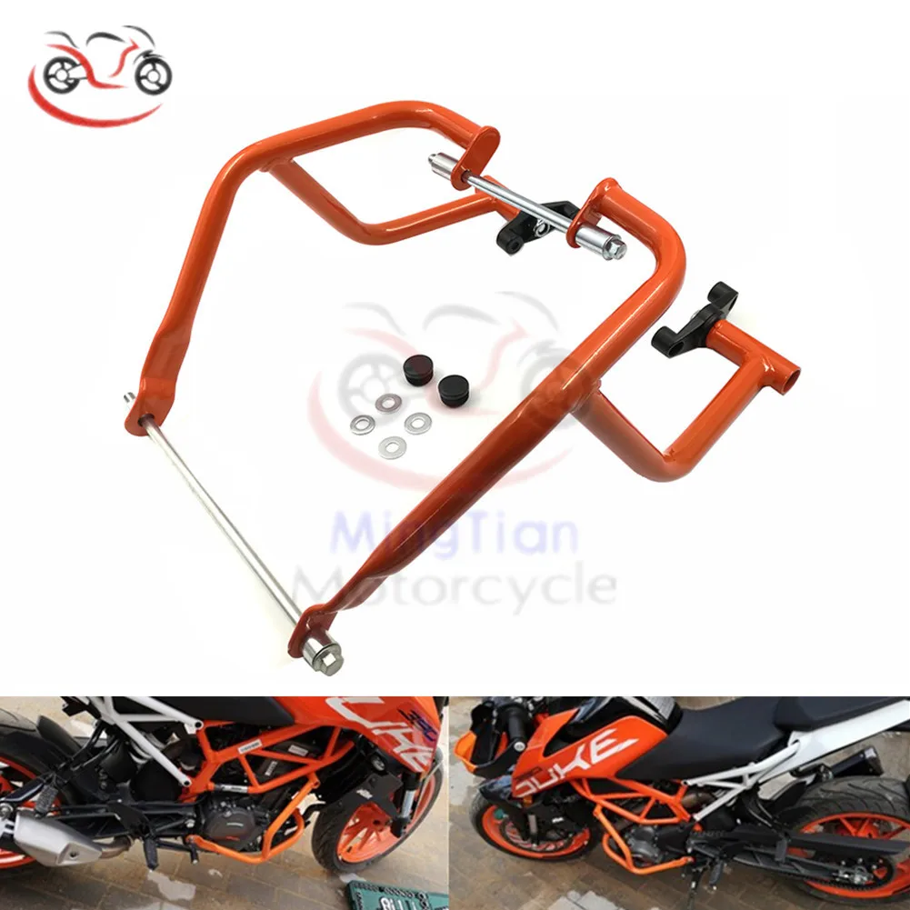 Обувь для езды на мотоцикле KTM 250 Duke 390 бампер двигатель защитный кожух крушение защитный барьер изменение передняя защита бар
