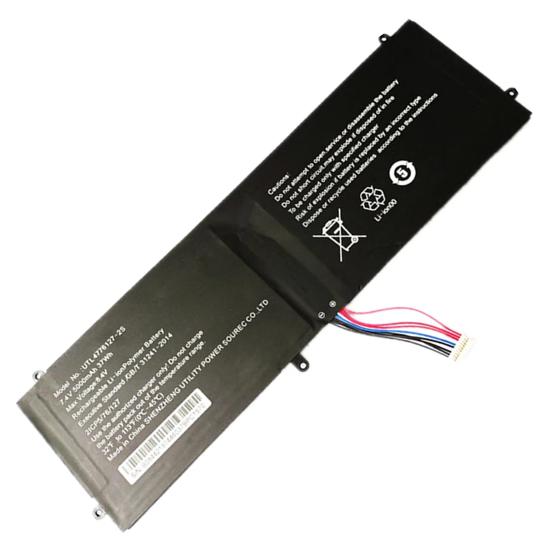 Bateria do Portátil 25.9wh 37wh para Prestigio Smartbook 141 c2 Z142 145 M-sb145 Pc208 Pc209 lg 47761272s Nv4774126-2s Utl3676127-2s - Imagem 4