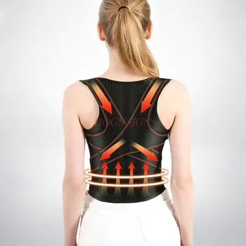 

lumbar traction device Humpback Corrective Clothing Adult Children Students Straight Back Open Shoulder Artifact Anti-Spine