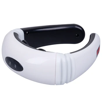 

Electric Neck Massager & Pulse Back 6 Modes Power Control Far Infrared Heating Pain Relief Tool Health Care Relaxation Machine