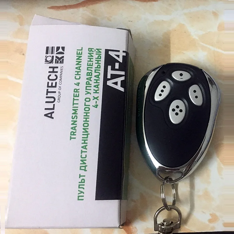 1 шт. Alutech AT 4 AR 500 AN Motors ASG1000 пульт дистанционного управления 433 92 МГц с непрерывно