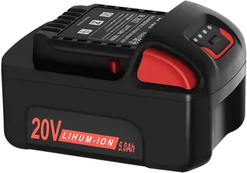 

20V 5.0Ah Lithium Battery Compatible with Ingersoll Rand BL2022, IQV20 Series Power Tools