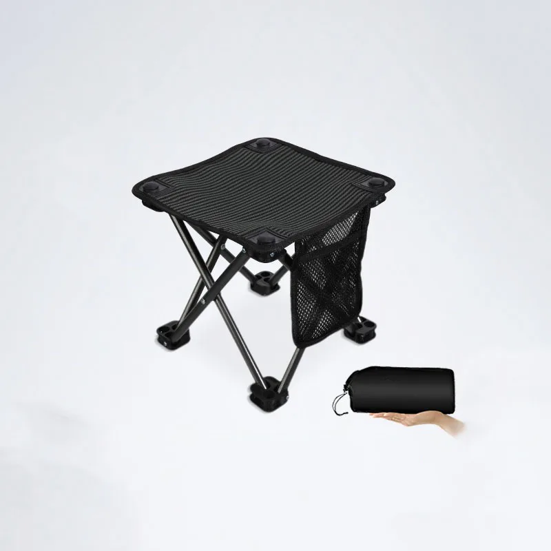 

Modern Outdoor Furniture Folding Stool Portable Fishing Chair Outdoor Camping Foldable Stool Ultra Light Travel Folding Stools