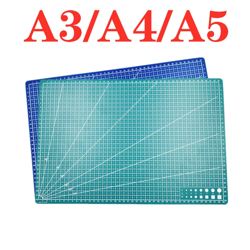 A3 a4 5 pvc tapete de corte bancada retalhos corte almofada costura manual diy faca gravura placa de corte couro único lado underlay