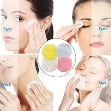 Средство для снятия макияжа с* 8/12/16/20 шт. боди массаж груди моющиеся мягкое бамбуковое волокно предупреждения Уход за ногами разряда макияж