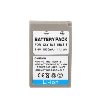 

OHD Original High Capacity Camera Battery PS-BLS5 BLS-5 BLS5 BLS-50 BLS50 For Olympus PEN E-PL2 E-PL5 E-PL6 E-PL7 E-PM2 E-M10