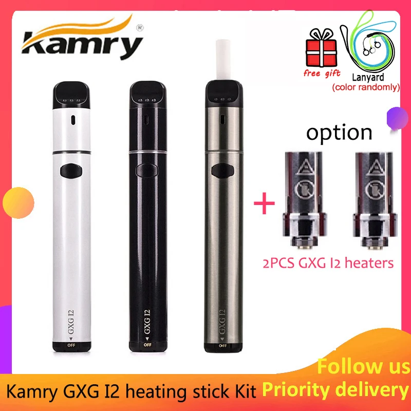 Billige Kamry GXG i2 kit heizung kit 1900mAh hitze kein brennen für heizung tabak zigarette vs Kamry kecig 2,0 plus GXG I1S