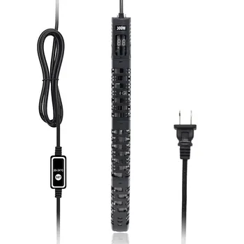 

Aquarium Submersible Fish Tank Heater LCD Display Digital Adjustable Water Heating Rod Constant Temperature Control US/EU Plug