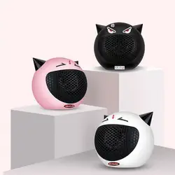 Portable Space Heater Cute Little Devil Mini Heater With Automatic Power-off Protection Fast Heating Electric Heater For Offic