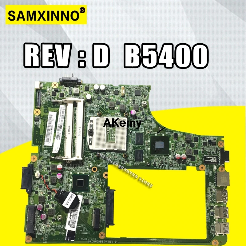 Доступно обещанное рабочее DA0BM5MB8D0 REV: D материнская плата для ноутбука LENOVO B5400 ноутбук видеокарта N15V-GM-S-A2