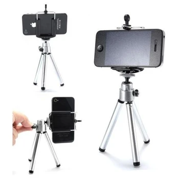 

New Tripod + Clip Stand Bracket Holder Mount Adapter For Gopro Camera Digital Camera Self-Timer Smartphones For iphone Samsung