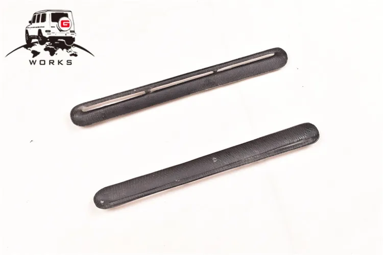Mercedes Benz W463 G Class Wagon C Pillar Carbon Fiber Look 2pc 1990 - 2002 (9)