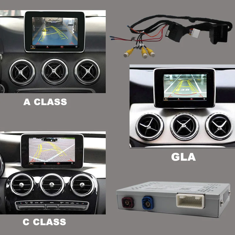 

Suitable for Mercedes-Benz A C-Class CLA GLA GLE GLC W205 reflection camera interface configurator NTG5.0 5.1 5.2 system