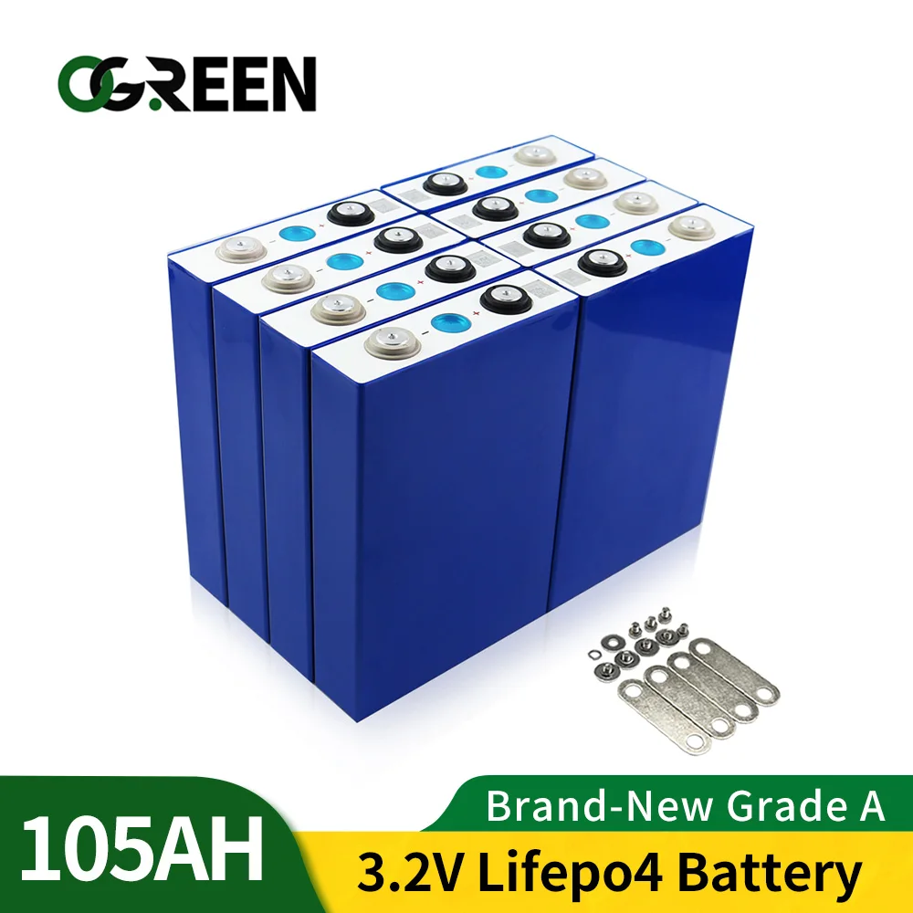 Аккумуляторные батареи Ogreen 1-16 шт. 3 2 в Ач LiFePO4 | Электроника