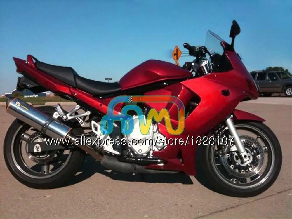 650 оранжевый черный комплект для SUZUKI GSXF 650 GSX650F 08 09, 10, 11, 12, 13, 14, 45BS. 2 GSXF650 2008 2009 2010 2011 2012 2013 обтекатель - Цвет: No. 30 Red