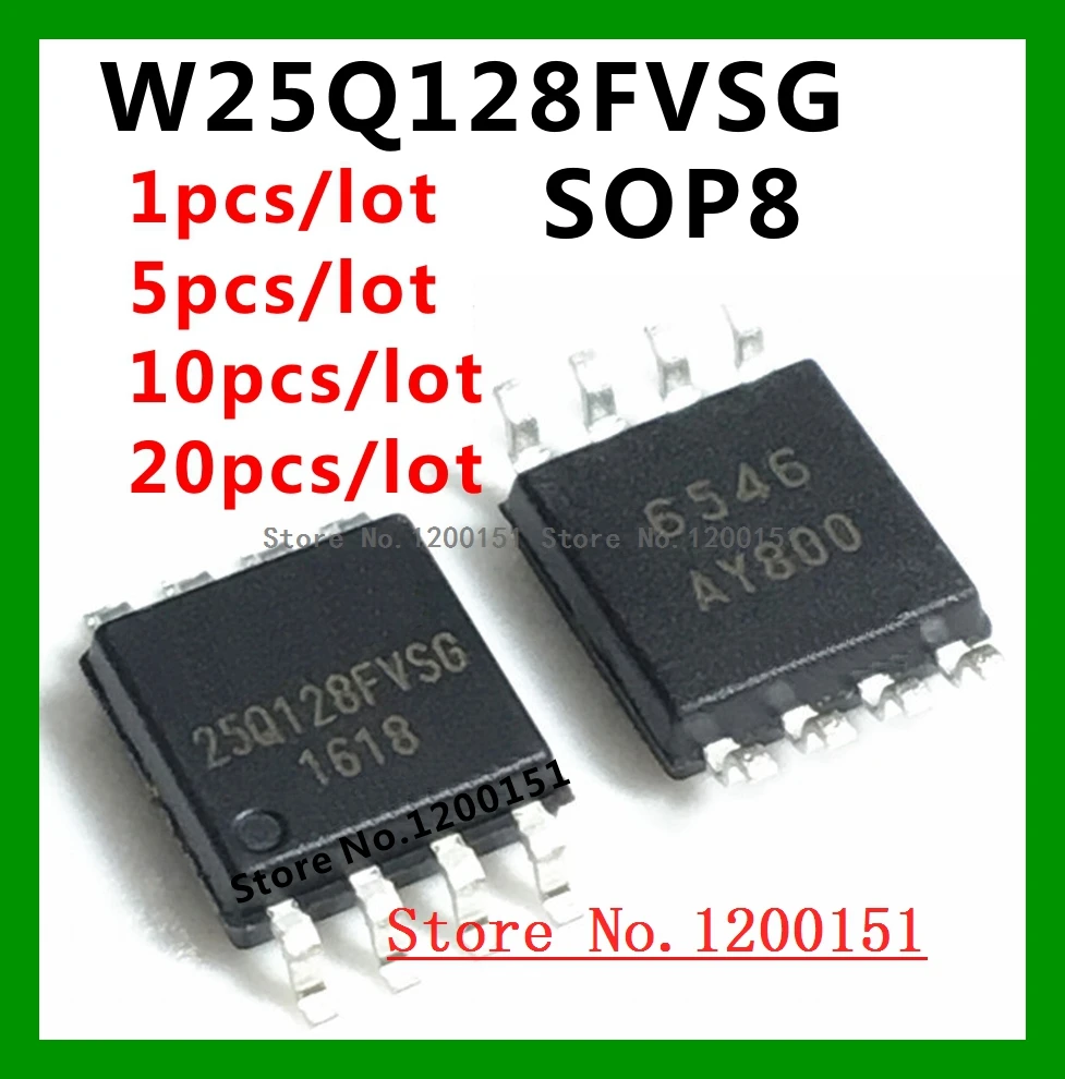 W25Q128FVSG 25Q128FVSG 25Q128 W25Q128FVSSIG W25Q128 SOP8 | Электронные компоненты и принадлежности