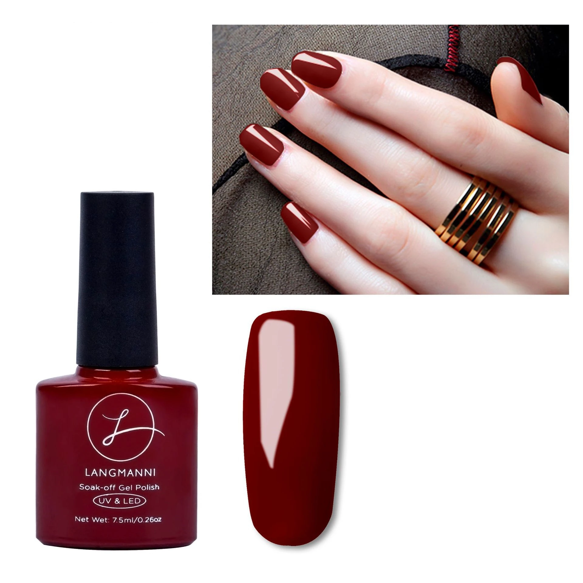 Nusx Gel Nail Polish Pure Color Semi Permanent Base Top Need UV LED Lamp Varnish Paint 2